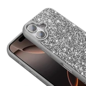 Apple iPhone 16 Plus Kılıf Parlak Taşlı Tasarım Zore Pırlanta Kapak - 2