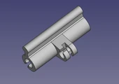 Byr Peri Hafif Zincir Tutucu Tente VW California ile 8mm'de Keder Adaptör 6 (Plastik Aparattır!!!) 3D - 1