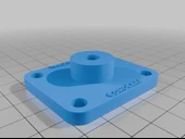Byr 23+ Colorado için 1/4-20 Kamera Montajı, Bulletpoint Rubigid veya Badlands Dash Grid ile Kanyon (Sadece Plastik Aparattır!!!) 3D - 3