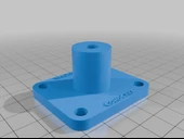 Byr 23+ Colorado için 1/4-20 Kamera Montajı, Bulletpoint Rubigid veya Badlands Dash Grid ile Kanyon (Sadece Plastik Aparattır!!!) 3D - 4