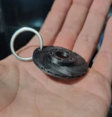 Byr Fren Diski Anahtar Yüzük Kolye (Çok veya Tek Renk) Zeciortech (Plastik Aparattır!!!) 3D - 3