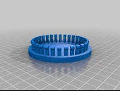 Byr Siber tuzak tekerlek merkezi kapağı (Sadece Plastik Aparattır!!!) 3D thumbnail 2