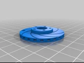 Byr Fren Diski Anahtar Yüzük Kolye (Çok veya Tek Renk) Zeciortech (Plastik Aparattır!!!) 3D - 4