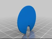 Byr Crown Victoria Plaka Işık RCA Konektör Kamera Fikstürü (Sadece Plastik Aparattır!!!) 3D - 3