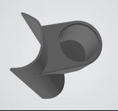 Byr Subaru A=sütun 52 mm gösterge podu (Sadece Plastik Aparattır!!!) 3D - 2