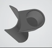 Byr Subaru A=sütun 52 mm gösterge podu (Sadece Plastik Aparattır!!!) 3D - 1