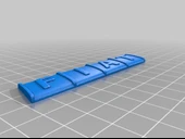 Byr Fiat amblemi (Fiat Cut) (Plastik Aparattır!!!) 3D - 1