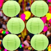 VIP KALİTE 2 ADET YEŞİL ÇİN FENERİ YEŞİL JAPON FENERİ YEŞİL KAĞIT FENER YEŞİL KIR DÜĞÜNÜ FENERİ thumbnail 1