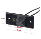 Byr Golf VW Ters Kamera Plaka Plaka Aydınlatma Montajı (Sadece Plastik Aparattır!!!) 3D - 4