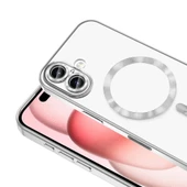 Apple iPhone 16 Kılıf Kamera Korumalı M-safe Wireless Şarj Özellikli Zore Demre Kapak - 6