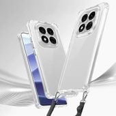 Xiaomi Redmi Note 14 Pro 5G Kılıf Airbagli Takılabilir Askı Aparatlı Zore Snap Silikon Kapak - 2