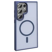 Galaxy S25 Ultra Kılıf M-safe Şarj Özellikli Mat Arka Yüzey Zore Sio Kapak - 2