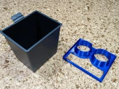 Byr Ford Maverick, bardak tutucuyla çöp kutusu kapağına uyuyor (Sadece Plastik Aparattır!!!) 3D - 3