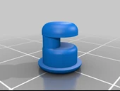 Byr 6mm ayakkabı pimi kilit pimi (Plastik Aparattır!!!) 3D thumbnail 3