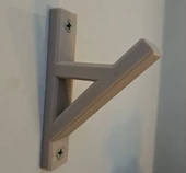 Byr Basit bir motosiklet kaskı askısı (Sadece Plastik Aparattır!!!) 3D - 1