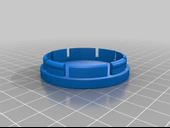 Byr VW Golf 2 veya benzeri 60mm Hub Kapağı / Jant Kapağı (Sadece Plastik Aparattır!!!) 3D - 3