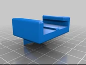 Byr Agv K6 motosiklet kaskı için kamera montajı (Sadece Plastik Aparattır!!!) 3D - 3