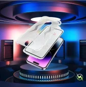 Apple iPhone 11 Zore Kolay Uygulama Aparatlı 5D Magic Glass Cam Ekran Koruyucu - 5