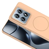 Xiaomi 14T Pro Kılıf M-safe Şarj Özellikli Zore Ruby Sert Kapak - 11