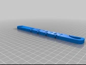 Byr Yerinde yazdırma kayış bağlantısı araba koltuk arkası çanta kancası (Sadece Plastik Aparattır!!!) 3D - 4