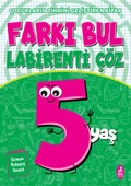Farkı Bul Labirenti Çöz 5 Yaş - Çocukların Zihnini Geliştiren Kitap - 1