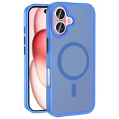 Apple iPhone 16 Plus Kılıf M-safe Şarj Özellikli Mat Arka Yüzey Zore Sio Kapak - 1
