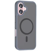 Apple iPhone 16 Kılıf M-safe Şarj Özellikli Mat Arka Yüzey Zore Sio Kapak - 11