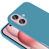 Apple iPhone 16 Kılıf M-safe Şarj Özellikli Sıvı Teknolojili Silinebilir Sert Zore Kivi Kapak - 6