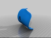 Byr Volvo Amazon P121 Otomatik (1965) Direksiyon Sütun Kapağı Plastik 3D Taramalar (Sadece Plastik Aparattır!!!) 3D - 4