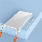 Galaxy A06 Kılıf Airbagli Takılabilir Askı Aparatlı Zore Snap Silikon Kapak - 4