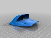 Byr Volvo Amazon P121 Otomatik (1965) Direksiyon Sütun Kapağı Plastik 3D Taramalar (Sadece Plastik Aparattır!!!) 3D - 2