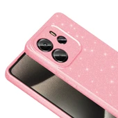 Xiaomi Redmi Note 14 5G Kılıf Kamera Korumalı Simli Lüks Zore Koton Kapak - 3