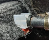 Byr Kulübe: Scirocco 2 53b ve Golf 1 Convertible RV2H için Kapak Bagaj Klibi (Sadece Plastik Aparattır!!!) 3D thumbnail 4