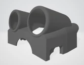 Byr Audi B3 80 90 Coupe Gauge Pod Direksiyon Sütunu Kapağı 893953515C (Plastik Aparattır!!!) 3D - 2