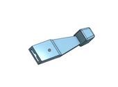 Byr VW Otobüs Isıtıcı Kolu (Sadece Plastik Aparattır!!!) 3D - 2