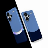 Xiaomi Redmi Note 13 Pro Plus 5G Kılıf Mıknatıslı Zore Duble Kapak - 1