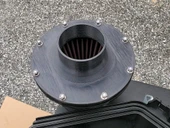 Byr K&N Apollo Universal Giriş 3 "Çıkış Desteği (Sadece Plastik Aparattır!!!) 3D - 1