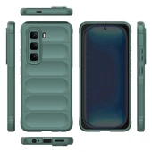 İnfinix Hot 50 Pro 4G Kılıf Esnek TPU Oyuklu Arka Yüzey Tasarımlı Zore Etnik Silikon Kapak - 2