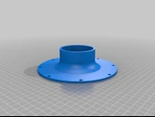 Byr K&N Apollo Universal Giriş 3 "Çıkış Desteği (Sadece Plastik Aparattır!!!) 3D - 4