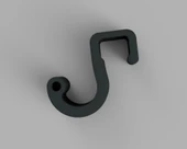 Byr VW T5/T6 California - dolap kancası (tekli) (Plastik Aparattır!!!) 3D - 1