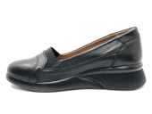 Ayakdaş Hakiki Deri Ortopedik Üstü Lastik Detaylı Kadın Babet Ayakkabı thumbnail 3