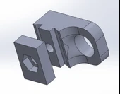 Byr Junior Universal Mount Kederleiste (Sadece Plastik Aparattır!!!) 3D - 4