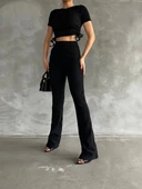 Yanları tüneli takım siyah s3161 - 2