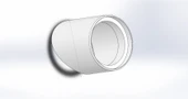 Byr 2 inç gösterge sütun kapseni (Sadece Plastik Aparattır!!!) 3D - 3