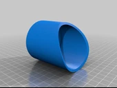 Byr 2 inç gösterge sütun kapseni (Sadece Plastik Aparattır!!!) 3D - 2