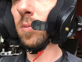 Byr Klim TK1200 Motosiklet Kaskı - Sena Mikrofon Adaptör (Plastik Aparattır!!!) 3D - 5