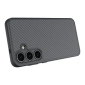 Galaxy S25 Plus Kılıf M-safe Şarj Özellikli Karbon Fiber Tasarımlı Zore Elnino Kapak - 9