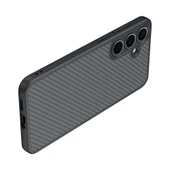 Galaxy S25 Plus Kılıf M-safe Şarj Özellikli Karbon Fiber Tasarımlı Zore Elnino Kapak - 2