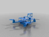 Byr Quadricottero ZMR 250 (karbon fiber çerçeve)+(Denver HD kamera) (Sadece Plastik Aparattır!!!) 3D - 1