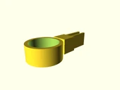 Byr Özelleştirilebilir Araba Havalandırma Güneş Gözlüğü Tutucu V1.0 (Plastik Aparattır!!!) 3D - 5
